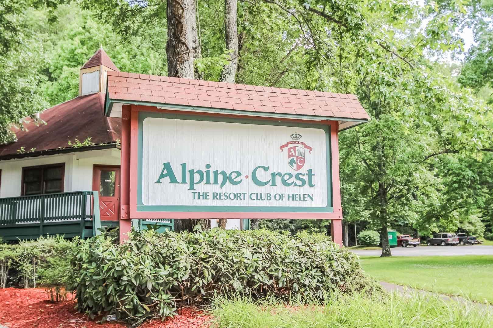 Alpine crest resort