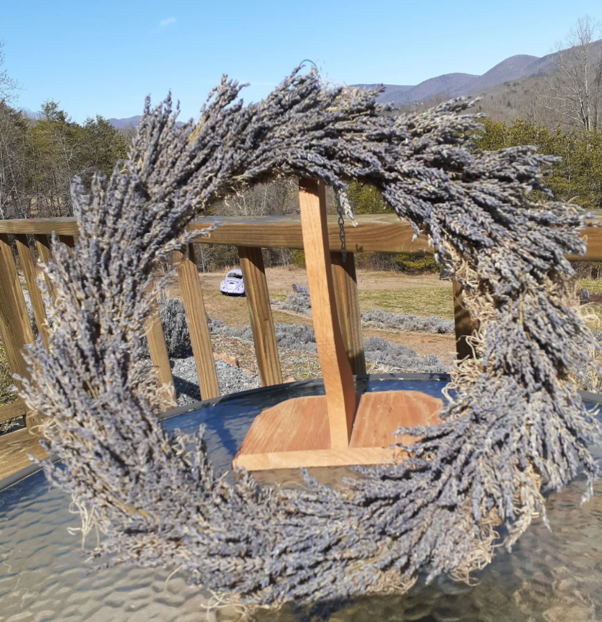 Lavender Wreath