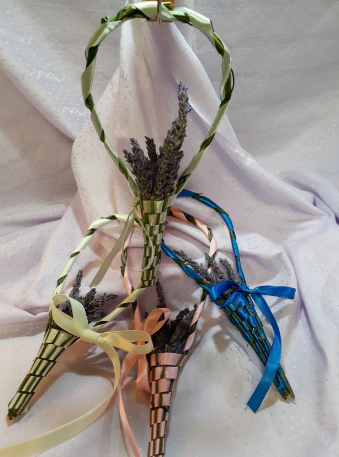 Lavender Hanging Basket
