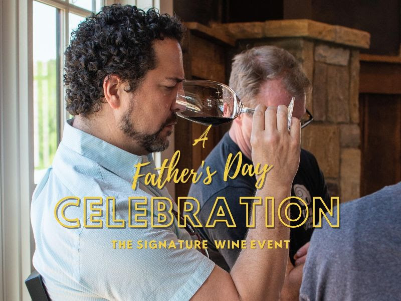 fathers day wine celebration graphic