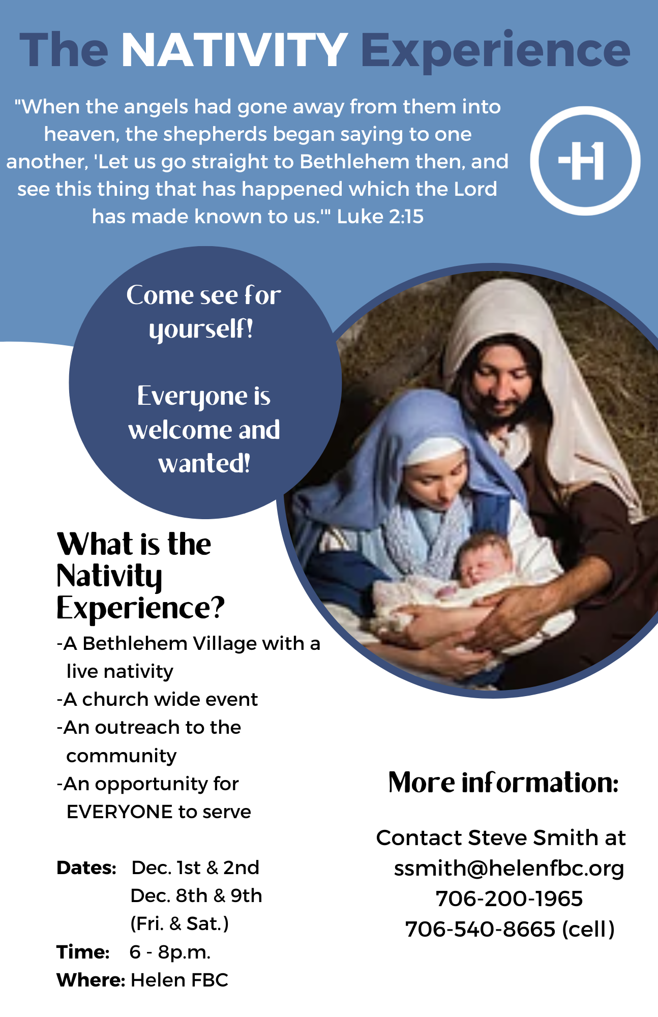 Nativity Experience graphic