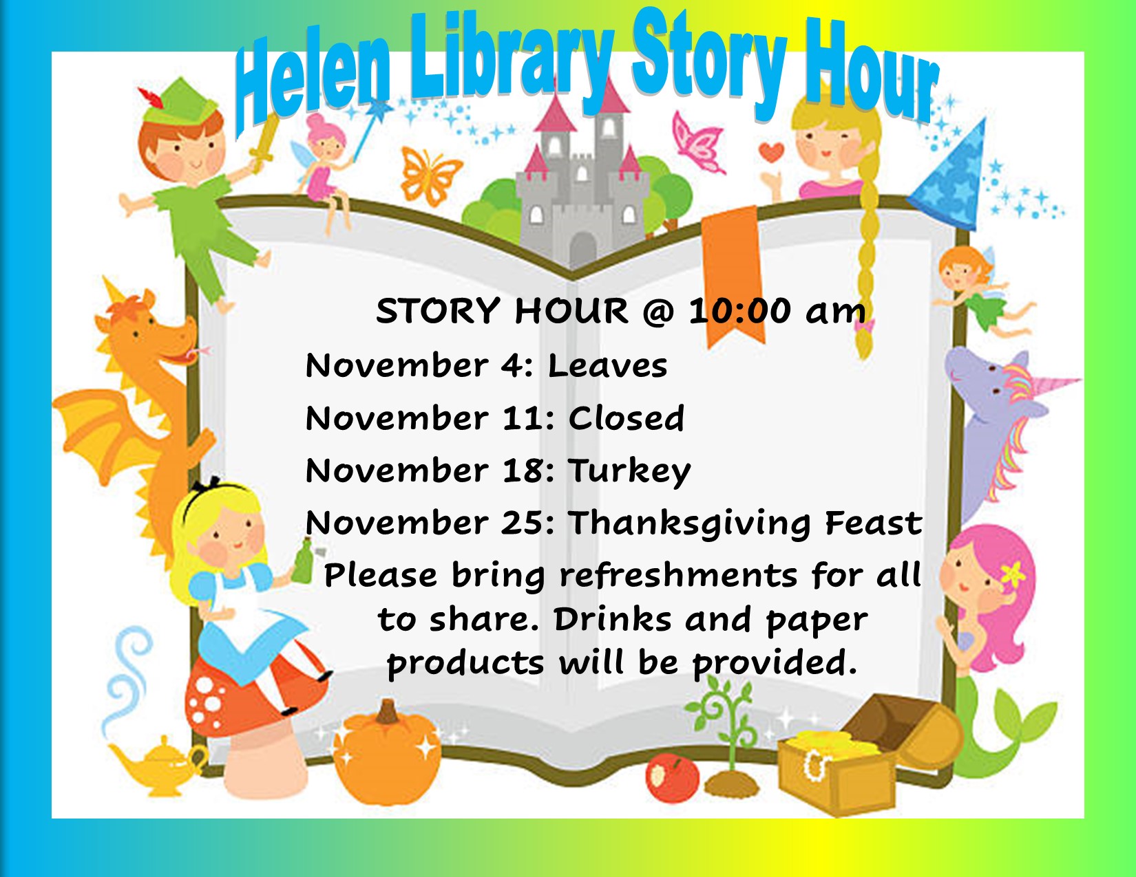 story flyer november