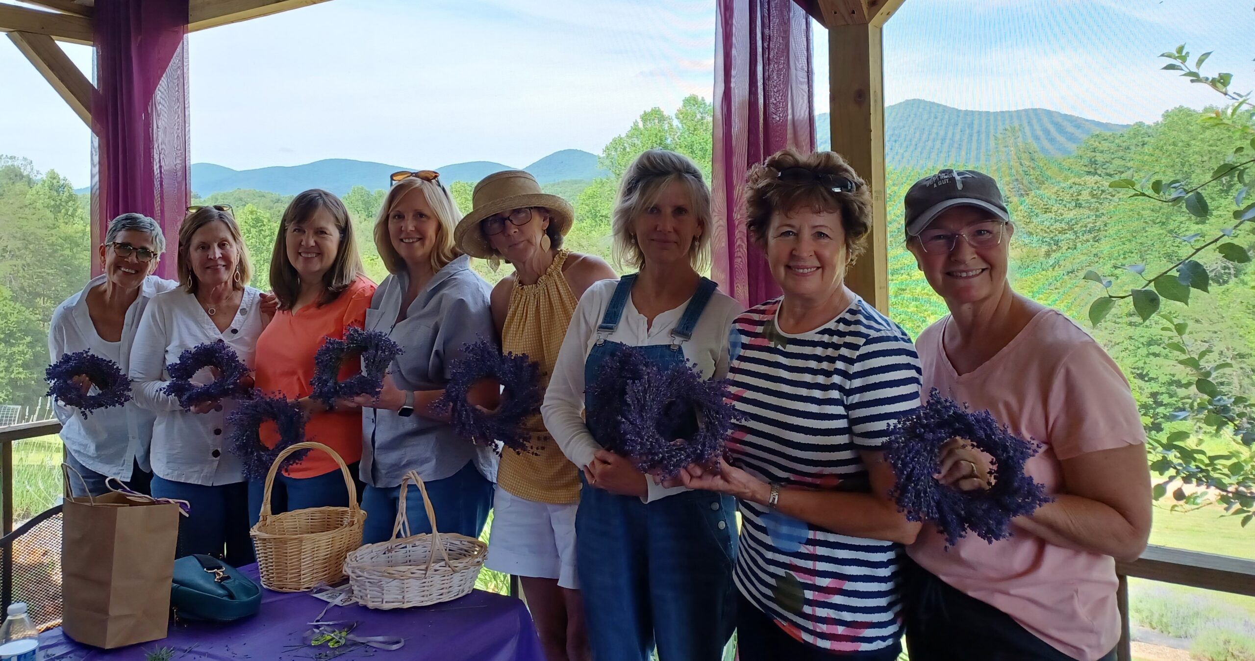 Fresh Lavender Wreath Making 2024a