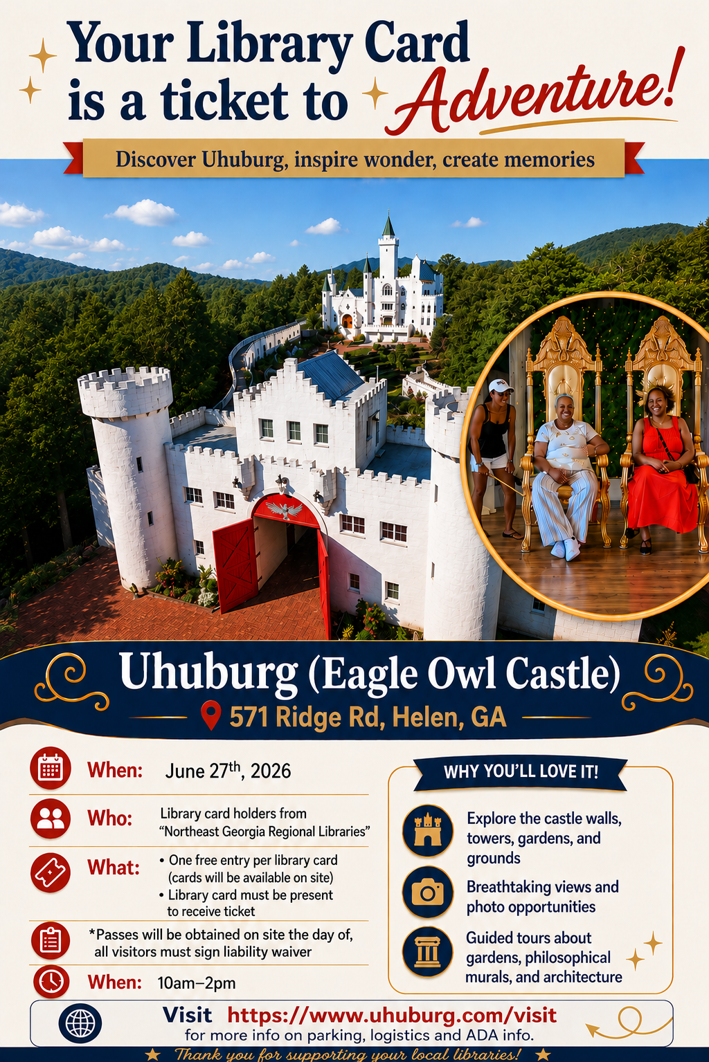 Uhuburg Library Day