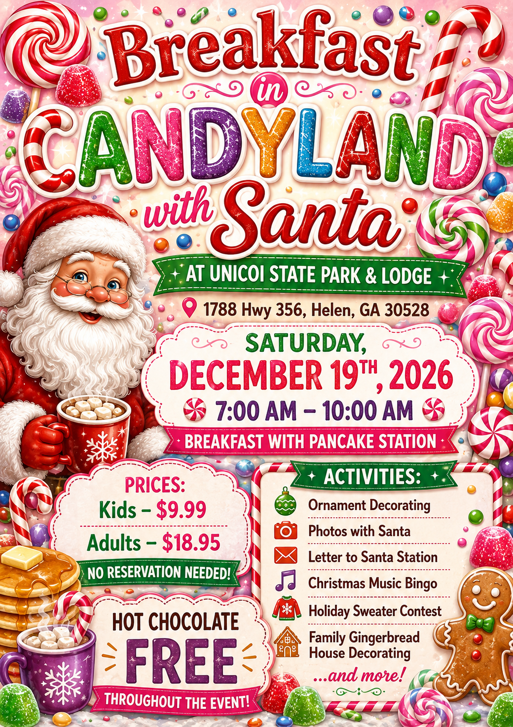 Breakfast with Santa 2026